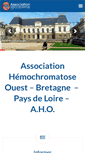 Mobile Screenshot of hemochromatose-ouest.fr